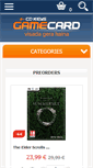 Mobile Screenshot of gamecard.lt